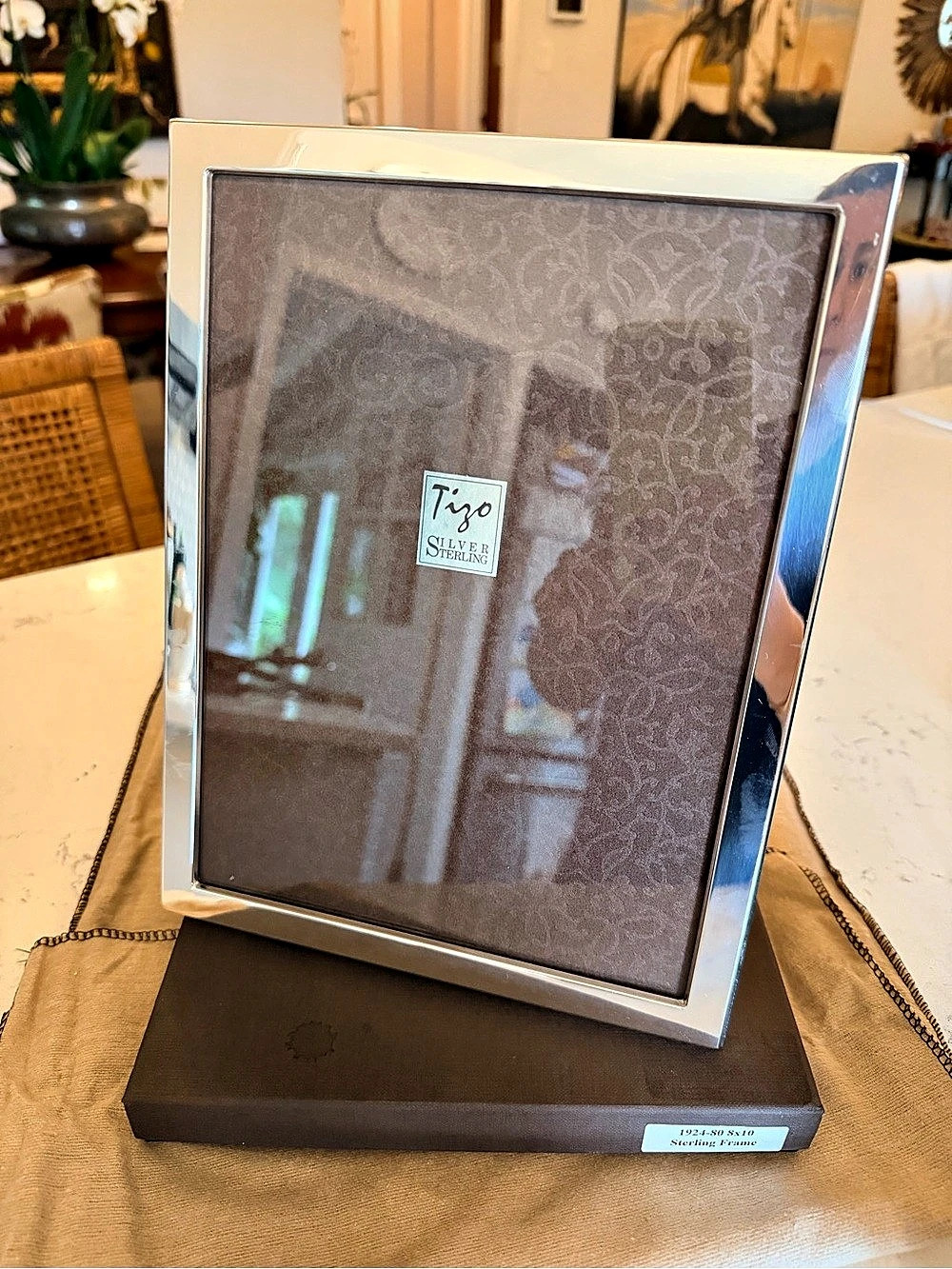 Tizo Sterling Silver Picture Frame - Like New